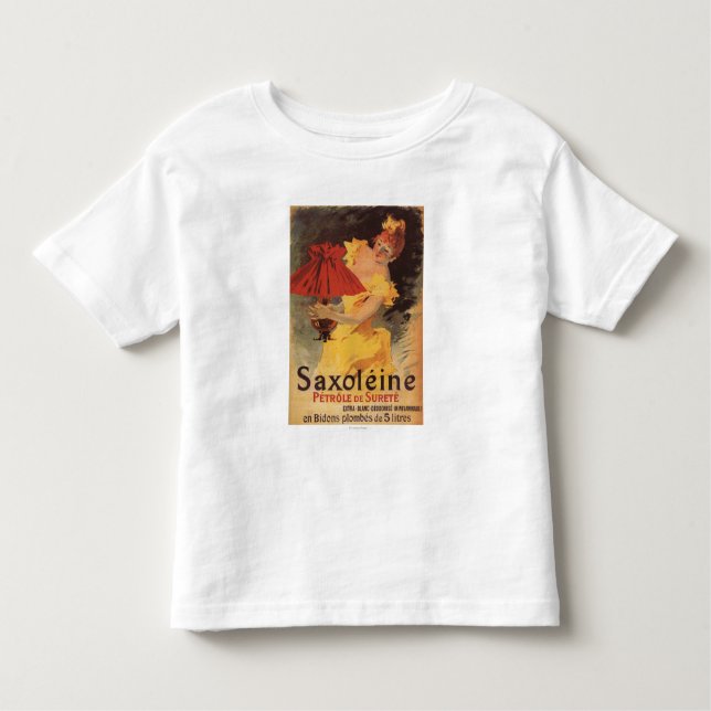 Saxoleine Lampen-Öl-Rot-Lampenschirm Kleinkind T-shirt (Vorderseite)