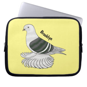 Saxon Shield Taube Cartoon Laptopschutzhülle
