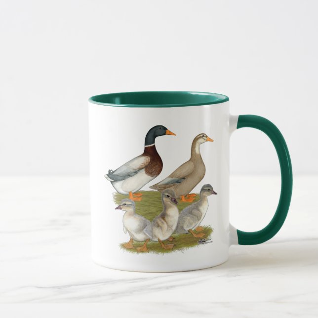Saxony Duck Family Tasse (Rechts)
