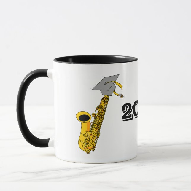 Saxophon-Abschluss Tasse (Links)
