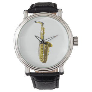 Saxophon Armbanduhr