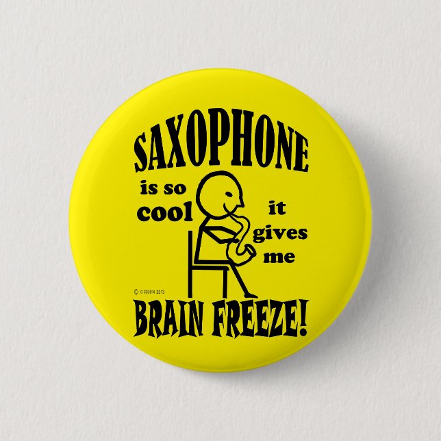 Saxophon, Brain Freeze Button (Vorderseite)