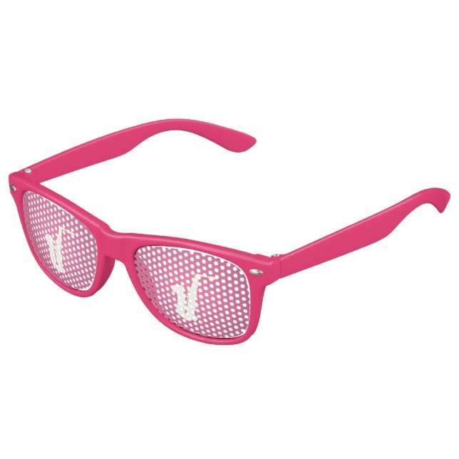 Saxophon-Cartoon Partybrille (Schrägansicht)