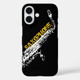 Saxophon iPhone 16 Hülle