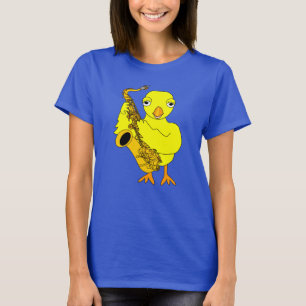 Saxophon Chick T-Shirt