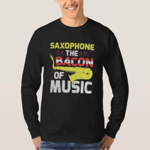 Saxophon Das Becken der Musik Saxophonist T-Shirt