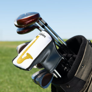 Saxophon-Design Golf Headcover