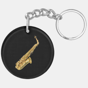 "Saxophon" Designgeschenke und -produkte Schlüsselanhänger