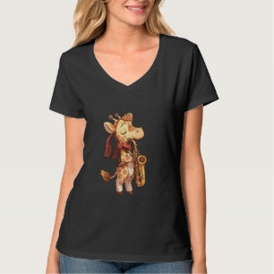 Saxophon für Frauen, Saxophon für Männer, Saxophon T-Shirt