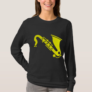 Saxophon - Gelb T-Shirt