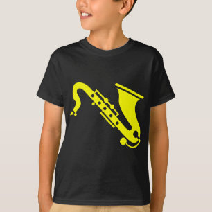 Saxophon - Gelb T-Shirt