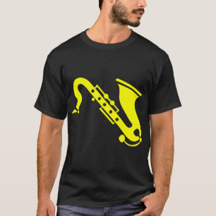 Saxophon - Gelb T-Shirt