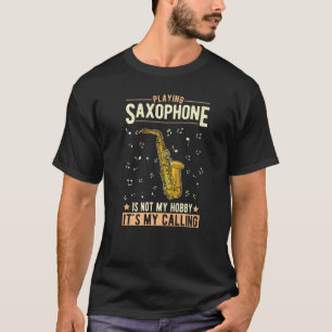 Saxophon Hobby Saxophone Player Saxophonist 2 T-Shirt
