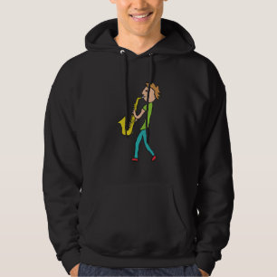 Saxophon Hoodie