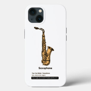 Saxophon Jazz Instrument Case-Mate iPhone Hülle
