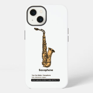Saxophon Jazz Instrument iPhone 13 Hülle