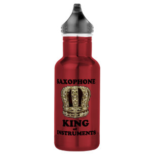 Saxophon King of Instruments Edelstahlflasche