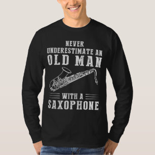 Saxophon Maestro: Unterschätzen Sie niemals einen T-Shirt