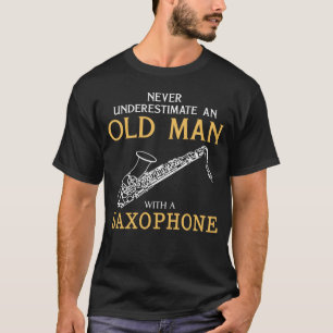 Saxophon Maestro: Unterschätzen Sie niemals einen T-Shirt