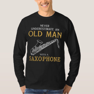 Saxophon Maestro: Unterschätzen Sie niemals einen T-Shirt