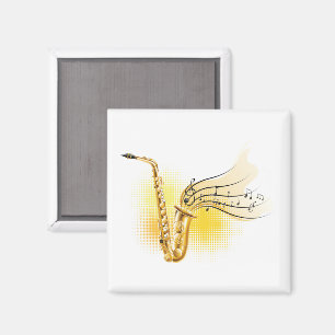 Saxophon Magnet