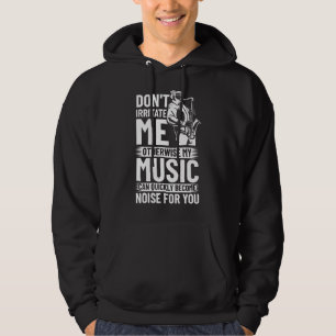 Saxophon Musical Instrument Player Jazz Musiker Hoodie