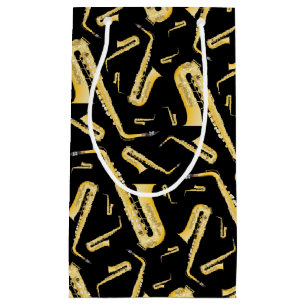 Saxophon Musician Band Lehrer Kleine Geschenktasch Kleine Geschenktüte