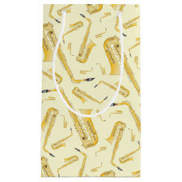 Saxophon Musician Band Teacher Kleine Geschenktüte