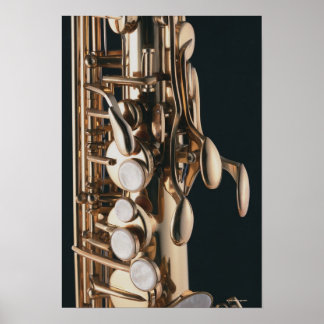 Saxophon Poster