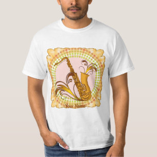 Saxophon-Rhythmus-T-Shirt T-Shirt