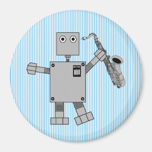 Saxophon Robot Magnet