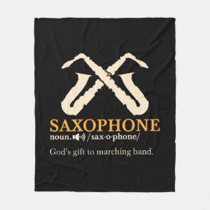 Saxophon - Saxophon - Definition Fleecedecke