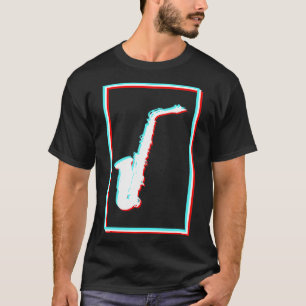 Saxophon Saxophonist Geschenk T-Shirt