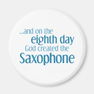Saxophon-Schöpfung Magnet