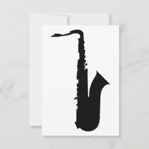 Saxophon-Silhouette