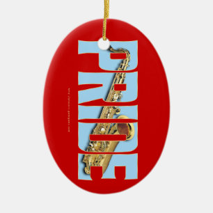 Saxophon STOLZ Keramikornament