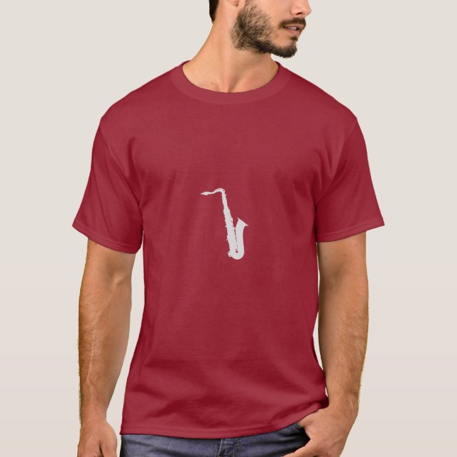 Saxophon T-Shirt (Vorderseite)