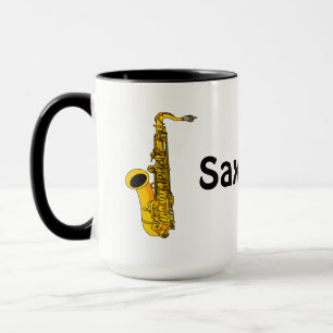Saxophon Tasse