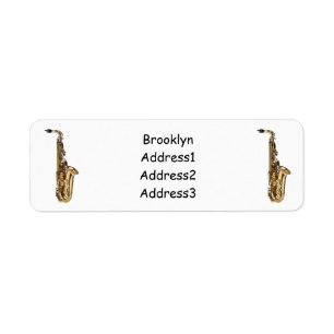 Saxophone Cartoon Illustration