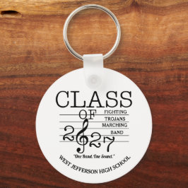 SAXOPHONE Class of 2027 Marching Band Keychain Schlüsselanhänger