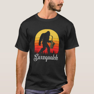 Saxophone Design, Saxsquatch, Sci-Fi Woodwin T-Shirt