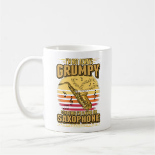 Saxophone Jazz Music Player Saxophonist Kaffeetasse