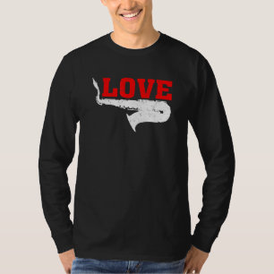 Saxophone Music Liebe Saxophon T-Shirt