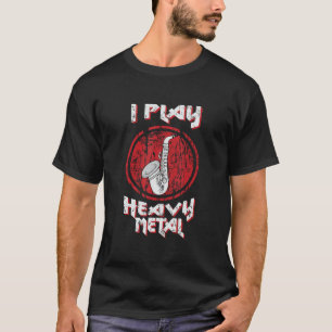 Saxophone Player Men Jazz Music Big Band Saxophon T-Shirt