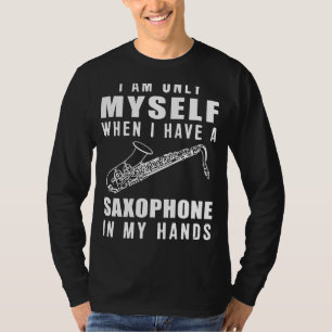 Saxophone Serenity: Express Dein Musikmojo mit T-Shirt