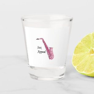 Saxophone Shot Glass Schnapsglas