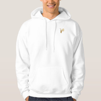 Saxophonist-Hoodie - Vintage-Jazz-Sax-Design Hoodie