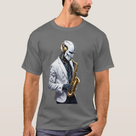 Saxophonroboter T-Shirt