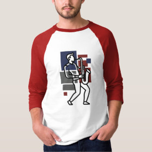 Saxophonspieler-T-Shirt Geschenk für Jazz-Musike T-Shirt