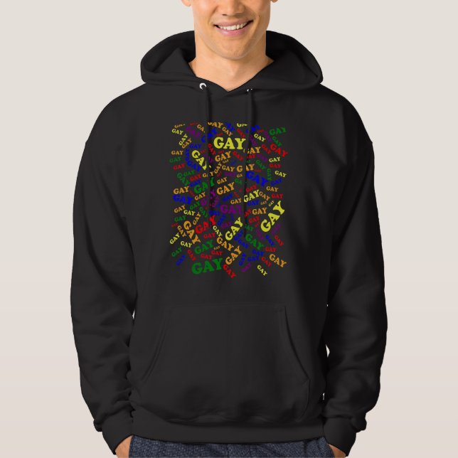 Say Gay Hoodie (Vorderseite)